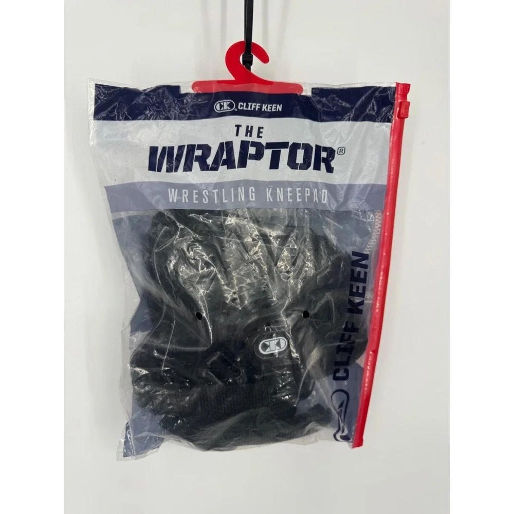 New Cliff Keen The Wraptor Wrestling Headgear Unisex Black‎ Face Protection